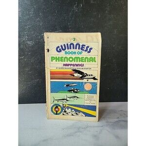 Guinness Book Of Phenomenal Happenings By Norris McWhirter & Ross McWhirter...
